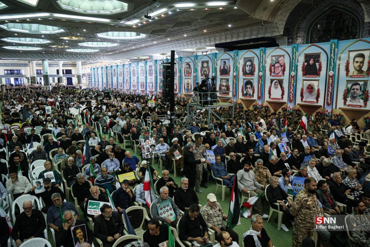 مراسم اربعین شهدای اقتدار ایران
