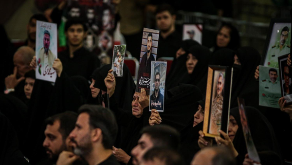 مراسم اربعین شهدای اقتدار در تهران برگزار شد