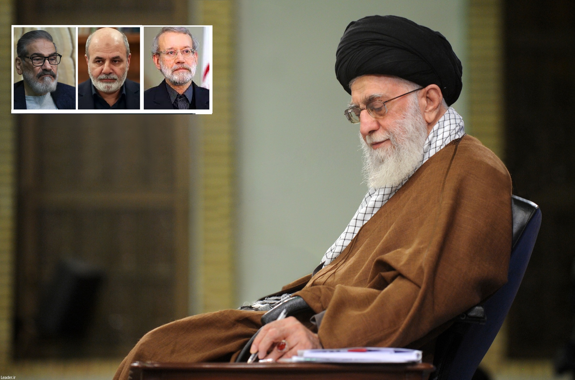 احکام رهبر انقلاب برای لاریجانی، شمخانی و احمدیان