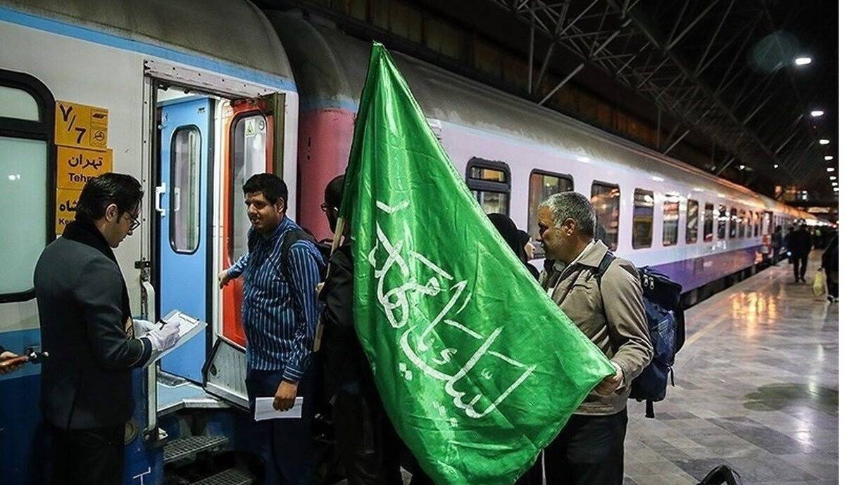 آغاز نخستین سفر زائران اربعین با قطار از گلستان