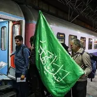 آغاز نخستین سفر زائران اربعین با قطار از گلستان