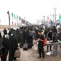 استفاده از دم‍پایی در اربعین مناسب نیست