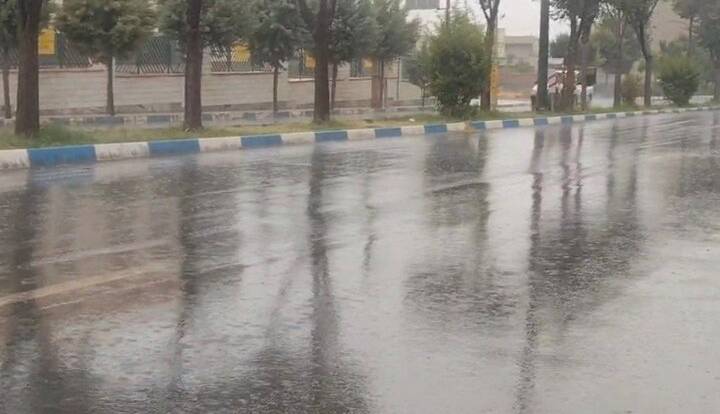 آسمان خراسان شمالی بارانی میشود