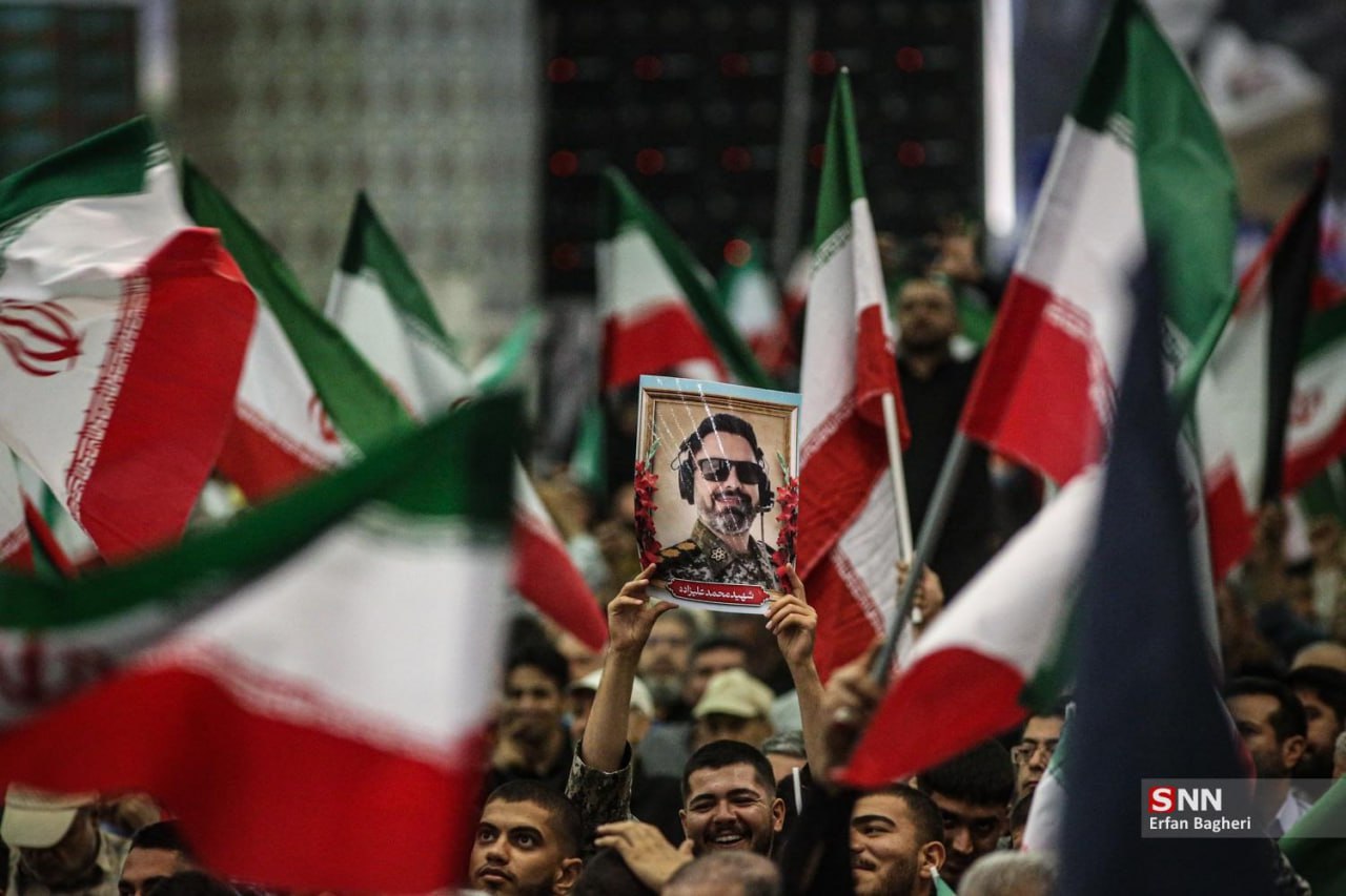 مراسم اربعین شهدای اقتدار ایران