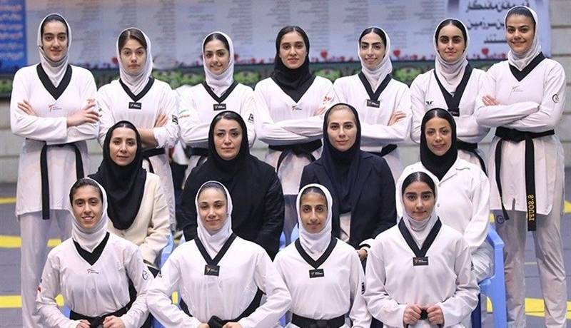 نفرات راه یافته به دور جدید تمرینات تیم ملی تکواندو بانوان مشخص شدند