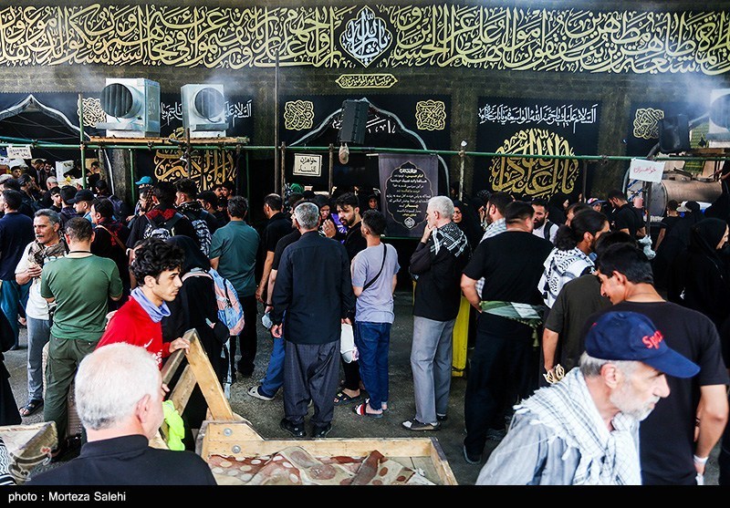 موکب های خدمت رسانی در شهر نجف