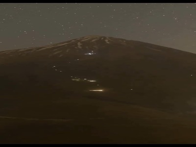تایم لپس دیدنی از حرکت کوهنوردها و ستاره‌ها