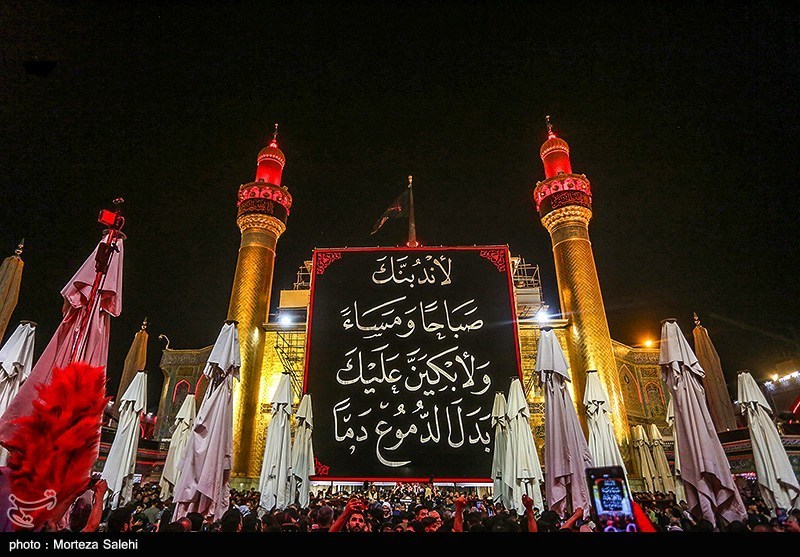 عکس/ حرم مطهر حضرت علی (ع) در آستانه اربعین حسینی