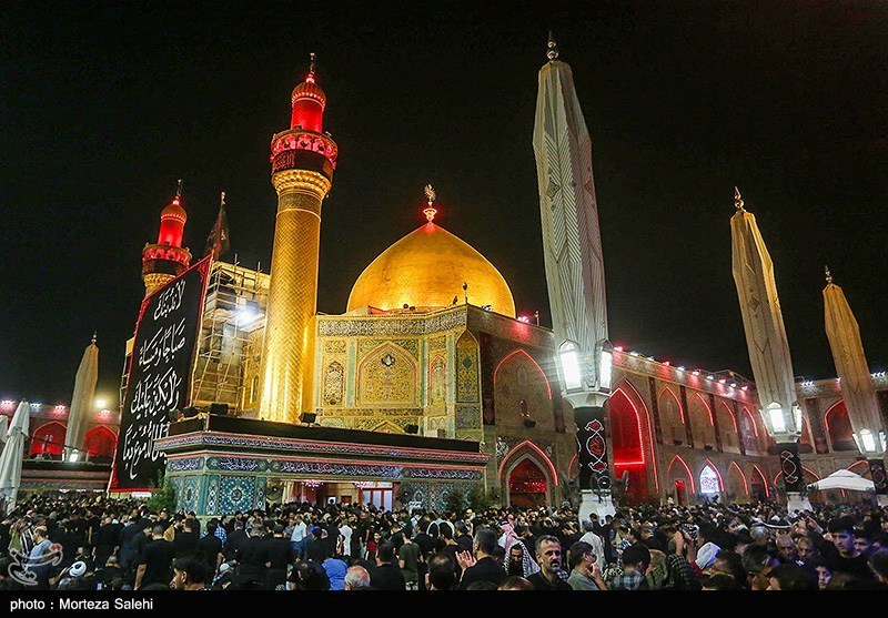 عکس/ حرم مطهر حضرت علی (ع) در آستانه اربعین حسینی
