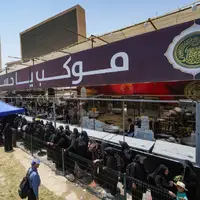 عکس/ هزاران زائر اربعینی مهمان‌ خوان نعمت علوی 