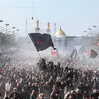 اجتماع عزاداران زنجانی در پیاده‌روی اربعین