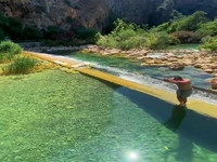 یکی از استخرهای طبیعی در آنتالیای ترکیه