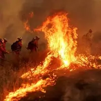 آتش‌سوزی گسترده در کالیفرنیا هزاران نفر را مجبور به تخلیه کرد