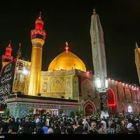 عکس/ حرم مطهر حضرت علی (ع) در آستانه اربعین حسینی