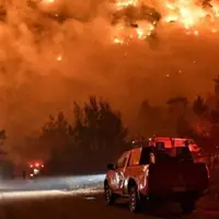 آتش سوزی مهیب در شمال غرب ترکیه؛ ساکنان تخلیه و تنگه داردانل موقت تعطیل شد