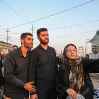 عکس/ نام‌آوران ورزش در پیاده روی اربعین