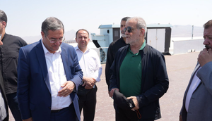 پزشکیان از دریاچه ارومیه بازدید کرد