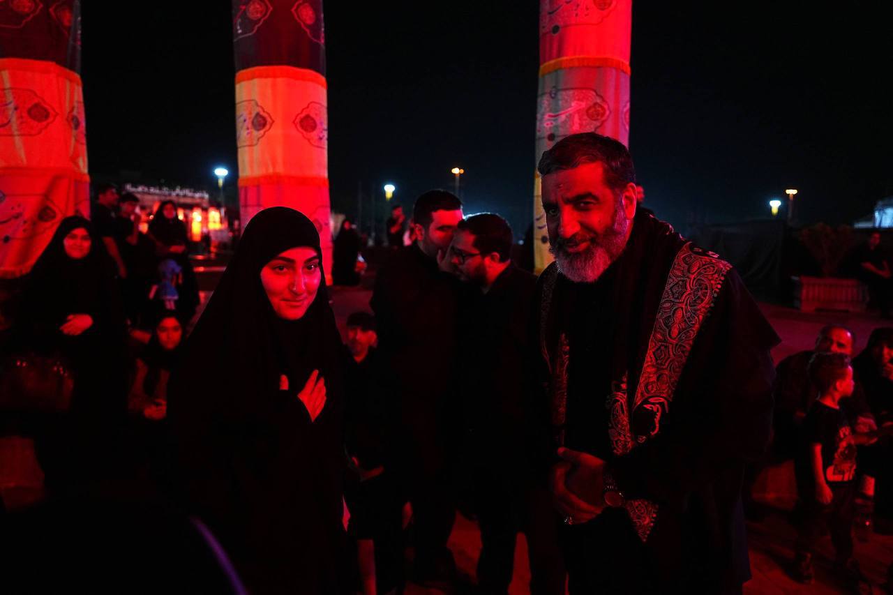عکس/ حضور زینب سلیمانی در رویداد آیینی «محرم شهر»