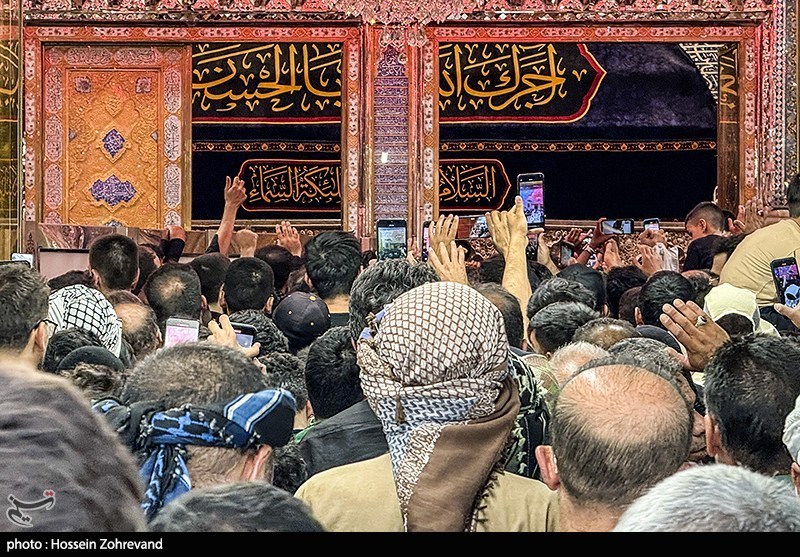 عکس/ حال وهوای حرم مطهر حضرت علی(ع) در آستانه اربعین حسینی