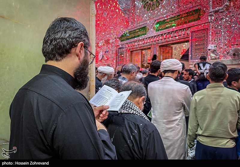 عکس/ حال وهوای حرم مطهر حضرت علی(ع) در آستانه اربعین حسینی