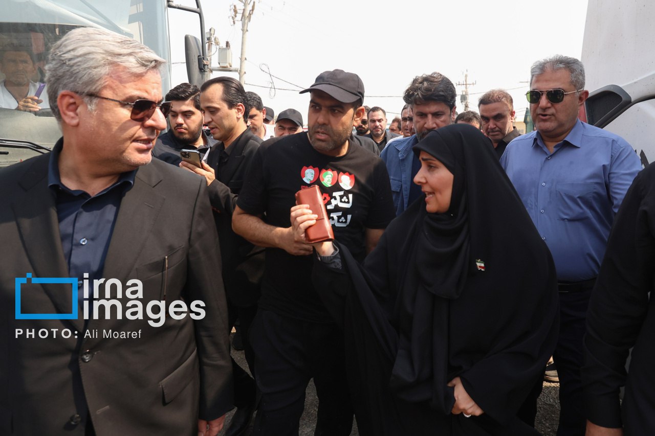 بازدید وزیر راه از پایانه مرزی چذابه