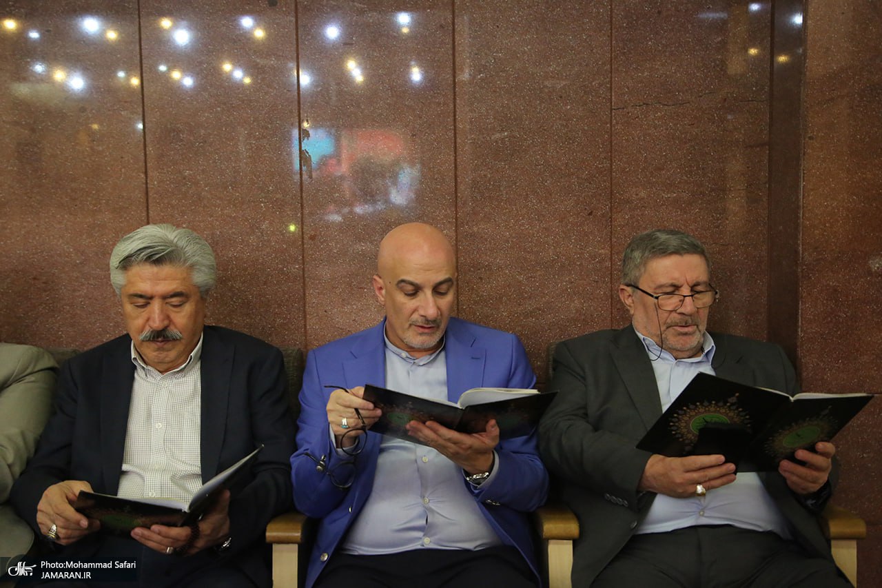 عکس/ مراسم بزرگداشت خواهر هادی خانیکی