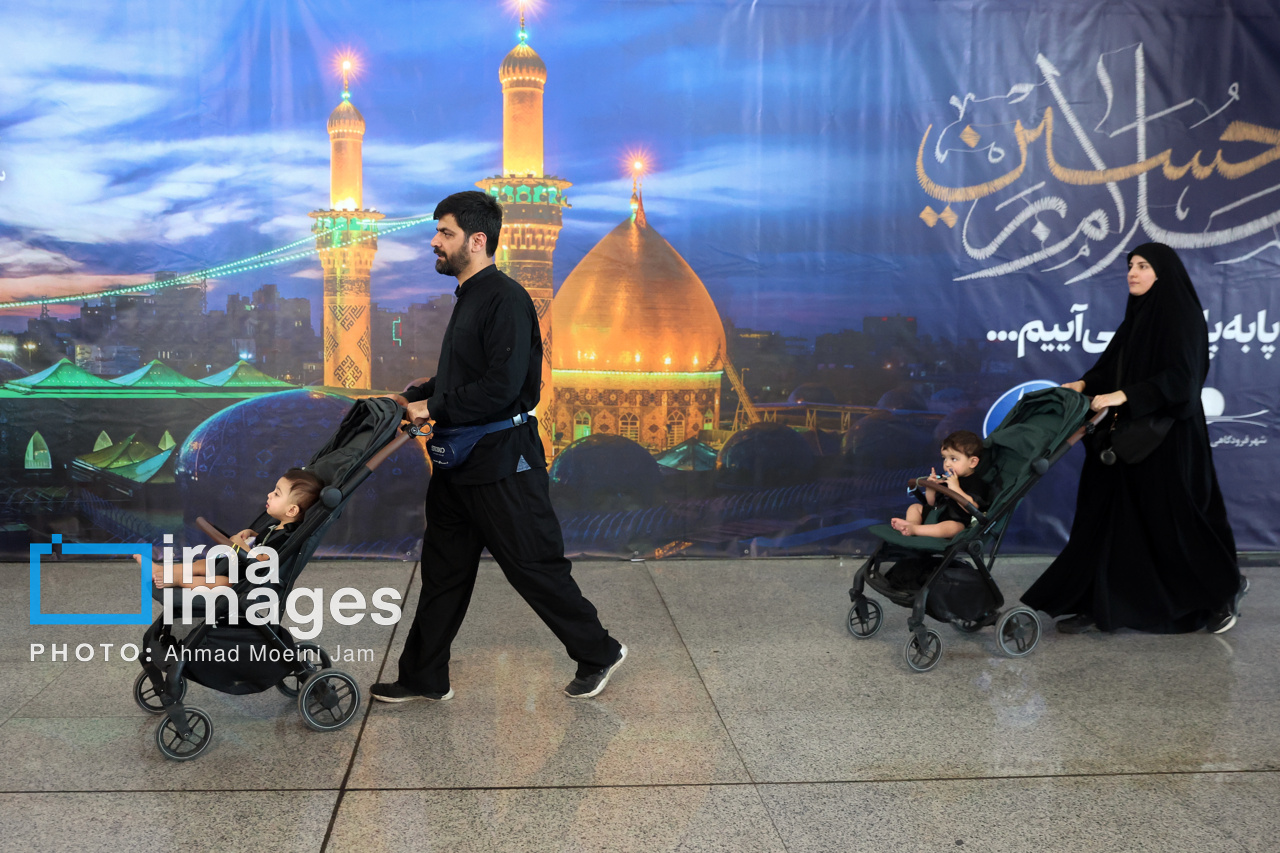 اعزام زائران اربعین از ترمینال سلام
