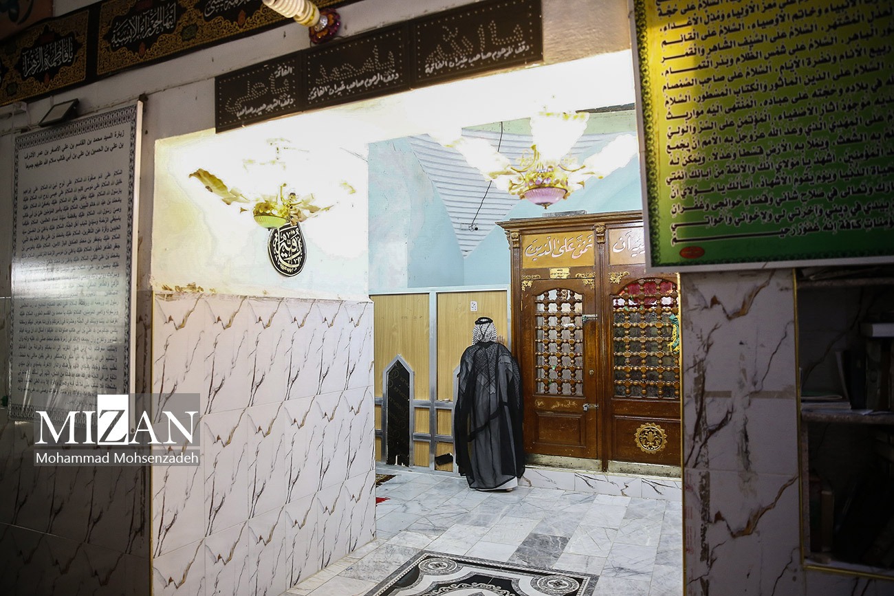زائران اربعین حسینی در مسیر نعمانیه