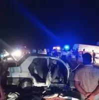 مرگ ۵ نفر بر اثر تصادف زنجیره‌ای در کرمان