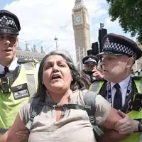دستگیری بیش از ۲۰۰ نفر در انگلیس به علت حمایت از گروه اقدام فلسطین