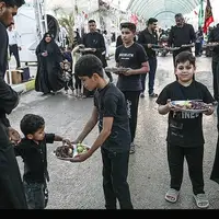 عبور زائران اربعین حسینی از مرز چذابه