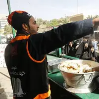 استمرار خدمات لجستیکی حشدالشعبی در مرز شلمچه تا بازگشت کامل زائران