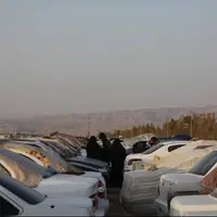 انتقال خودروهای رهاشده در شهر مهران به پارکینگ اربعین
