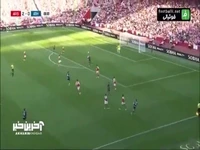 گل سوم آرسنال به اتلتیک بیلبائو