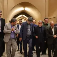 افتتاح گذر تاریخی بفروئیه میبد