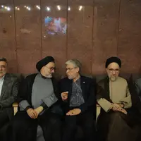 عکس/ مراسم بزرگداشت خواهر هادی خانیکی