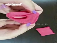 ساخت عروسک بامزه با کش سر پهن