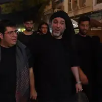 احسان مهدی و آزاده آل‌ایوب در پیاده‌روی اربعین؛ برنامه شبانه نوجوانانه