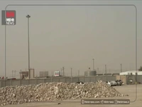 طوفان گردوخاک در مرز شلمچه