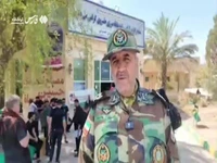 هیچ مشکلی برای تردد زائران مرز خسروی وجود ندارد