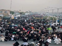 حال و هوای نجف چند روز مانده به اربعین