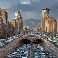 تردد پرحجم و سنگین در برخی از معابر و بزرگراه‌های پایتخت