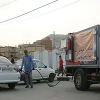 استقرار ۲ دستگاه خودروی سیار عرضه بنزین در مرز باشماق مریوان