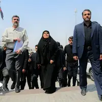 عکس/ وزیر راه در مرز شلمچه