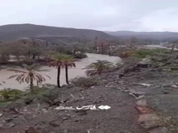 باران مونسونی در بشاگرد