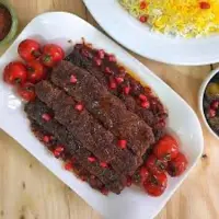 کباب تابه ای لذیذ با سس انار و گردوی خاص