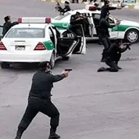 درگیری مسلحانه اشرار با پلیس؛ یک راننده عبوری جان‌باخت