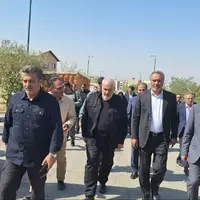 بازدید اعضای کمیسیون انرژی مجلس و وزیر نیرو از تصفیه‌خانه آب کرج
