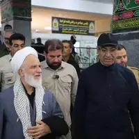 عکس/ بازدید رئیس دفتر رهبر انقلاب در قم و استاندار کرمانشاه از مرز خسروی
