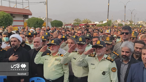 عکس/ تشییع و خاکسپاری شهید مدافع امنیت در دشتستان